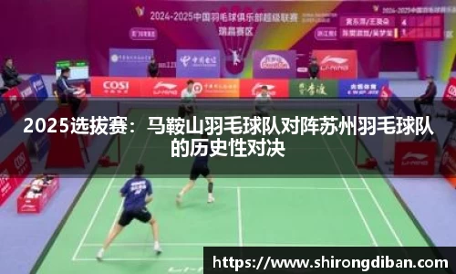 2025选拔赛：马鞍山羽毛球队对阵苏州羽毛球队的历史性对决